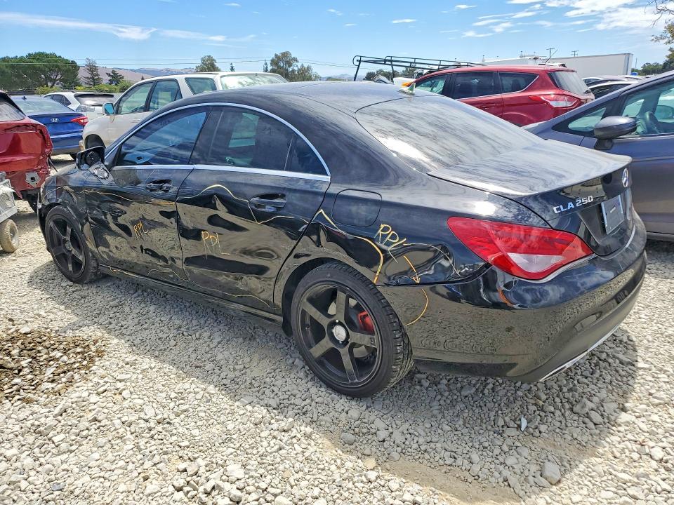 2019 Mercedes-benz Cla-class VIN WDDSJ4EB7KN738171 COPART salvage auction — SIDE, CA - SALVAGE CERTIFICATE, sold $900 on 2026-08-20 (photo 2)