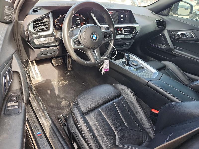 2020 BMW Z4 VIN WBAHF9C06LWW80843 COPART salvage auction — FRONT END, Tx - Salvage Vehicle Title, sold $16,300 on 2026-08-06 (photo 8)