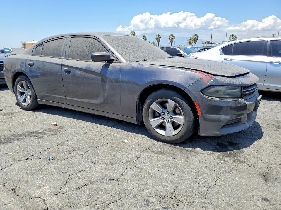 2016 Dodge Charger VIN 2C3CDXBG0GH199016 COPART salvage auction — FRONT END, Ca - Dis/Dlr/Exp Only Clean Title, sold $1,350 on 2026-08-20 (photo 4)