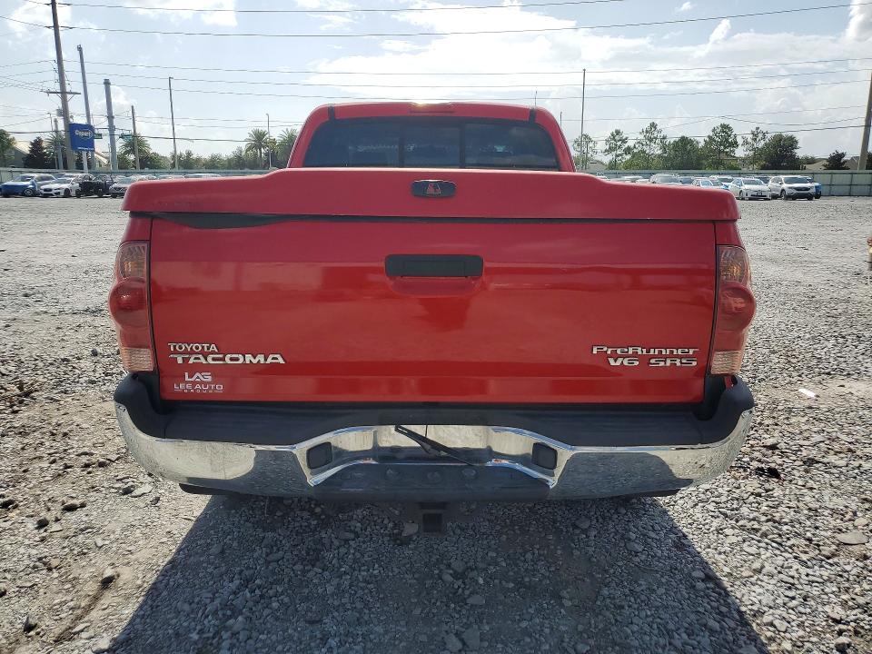 2008 Toyota Tacoma VIN 5TETU62N68Z560176 COPART salvage auction — FRONT END, Fl - Cert Of Title Slvg Rebuildable, sold $4,000 on 2026-07-31 (photo 6)