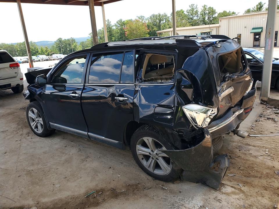 2012 Toyota VIN 5TDYK3EH8CS062003 COPART salvage auction — FRONT END, Al - Cert Of Title-Salvage Title, sold $175 on 2026-07-21 (photo 2)