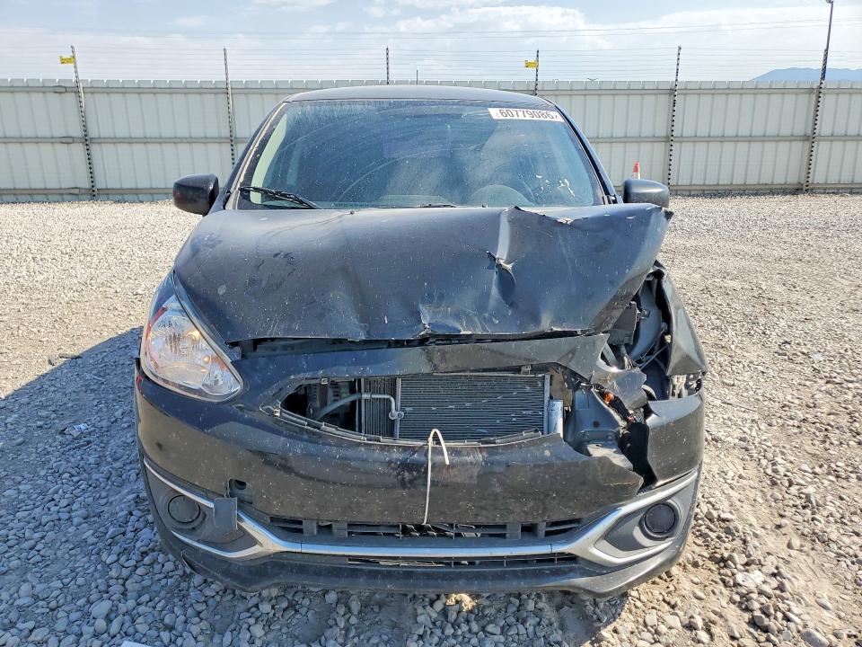 2019 Mitsubishi Mirage VIN ML32A3HJ6KH010978 COPART salvage auction — FRONT END, UT - CERTIFICATE OF TITLE, sold $1,000 on 2026-07-17 (photo 5)