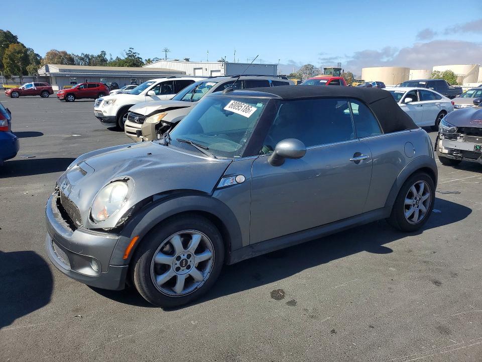 2009 Mini Cooper VIN WMWMS33529TY50239 COPART salvage auction — FRONT END, CA - SALVAGE CERTIFICATE, sold $775 on 2026-07-27 (photo 1)