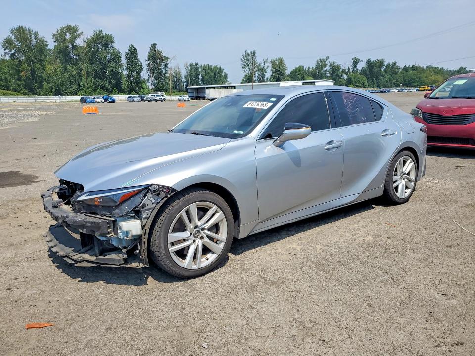 2021 Lexus Is VIN JTHC81F24M5045129 — COPART salvage auction photo