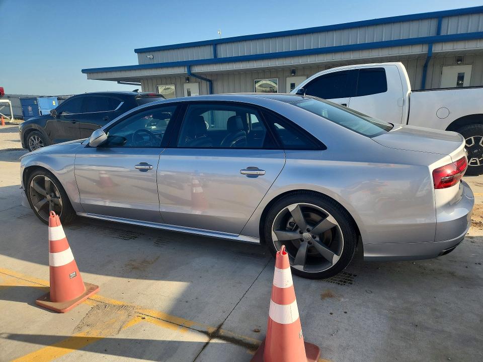 2017 Audi A8 VIN WAU43AFD0HN017644 COPART salvage auction — FRONT END, Ky - Cert Of Title-Salvage, sold $13,100 on 2026-08-06 (photo 2)