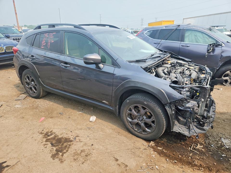 2022 Subaru Xv VIN JF2GTHSC1NH260493 COPART salvage auction — FRONT END, Mi - Certificate Of Title, sold $7,300 on 2026-08-25 (photo 4)