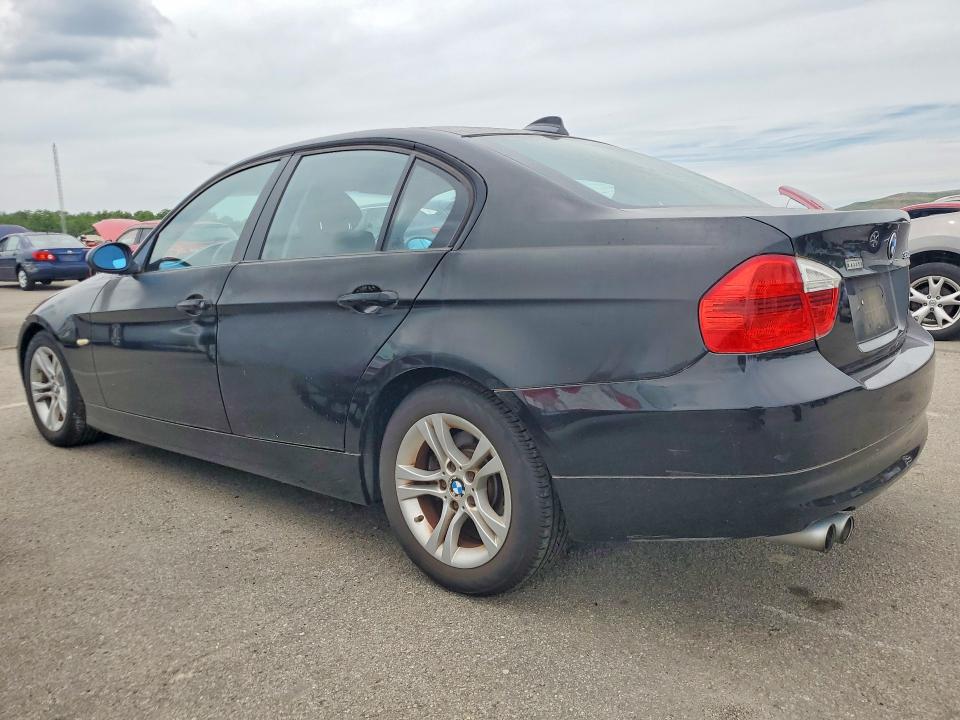 2008 BMW 3 series VIN WBAVC73548KX91479 COPART salvage auction — MINOR DENT/SCRATCHES, Ny - Certificate Of Title, sold $1,500 on 2026-07-20 (photo 2)