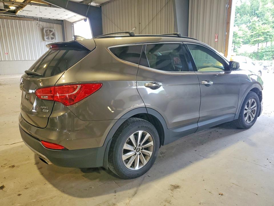 2014 Hyundai Santa fe VIN 5XYZUDLB4EG165843 COPART salvage auction — FRONT END, Salvage Title, sold $1,600 on 2026-07-15 (photo 3)