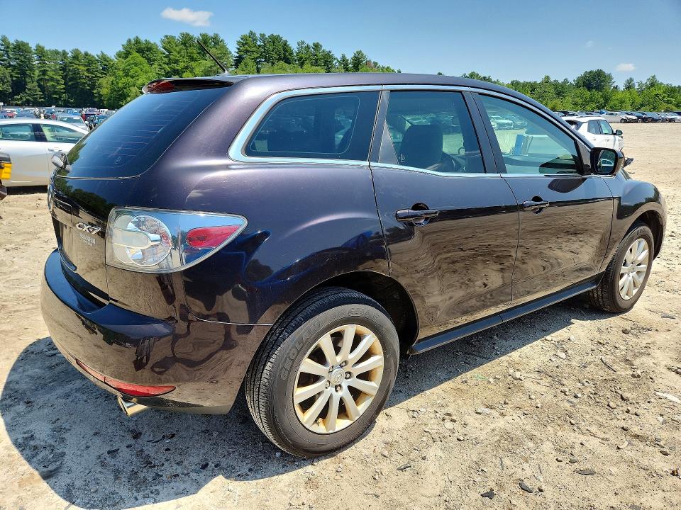 2011 Mazda Cx-7 VIN JM3ER2A51B0382857 COPART salvage auction — REAR END, MA - CERTIFICATE OF TITLE, sold $650 on 2026-07-13 (photo 3)