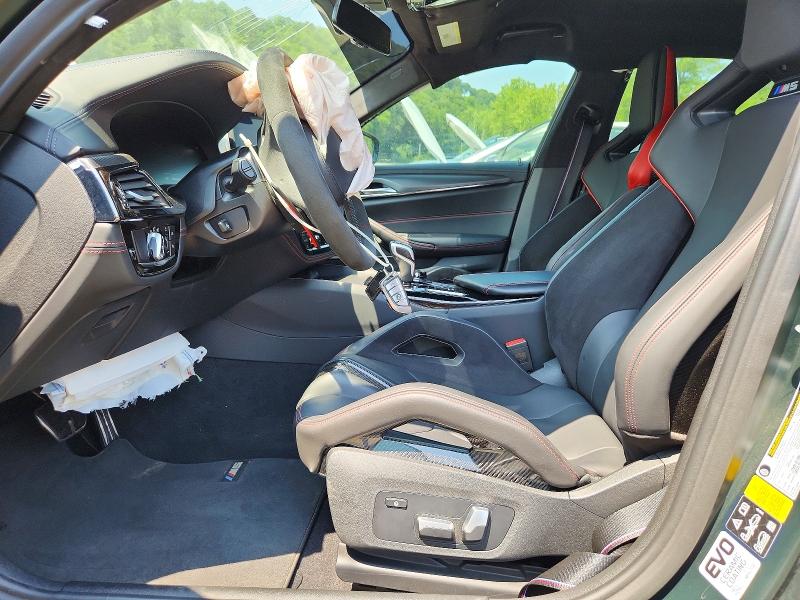 2022 BMW M5 VIN WBS73CH03NCK24583 COPART salvage auction — FRONT END, NJ - CERT OF TITLE-SALVAGE, sold $48,750 on 2026-07-30 (photo 7)