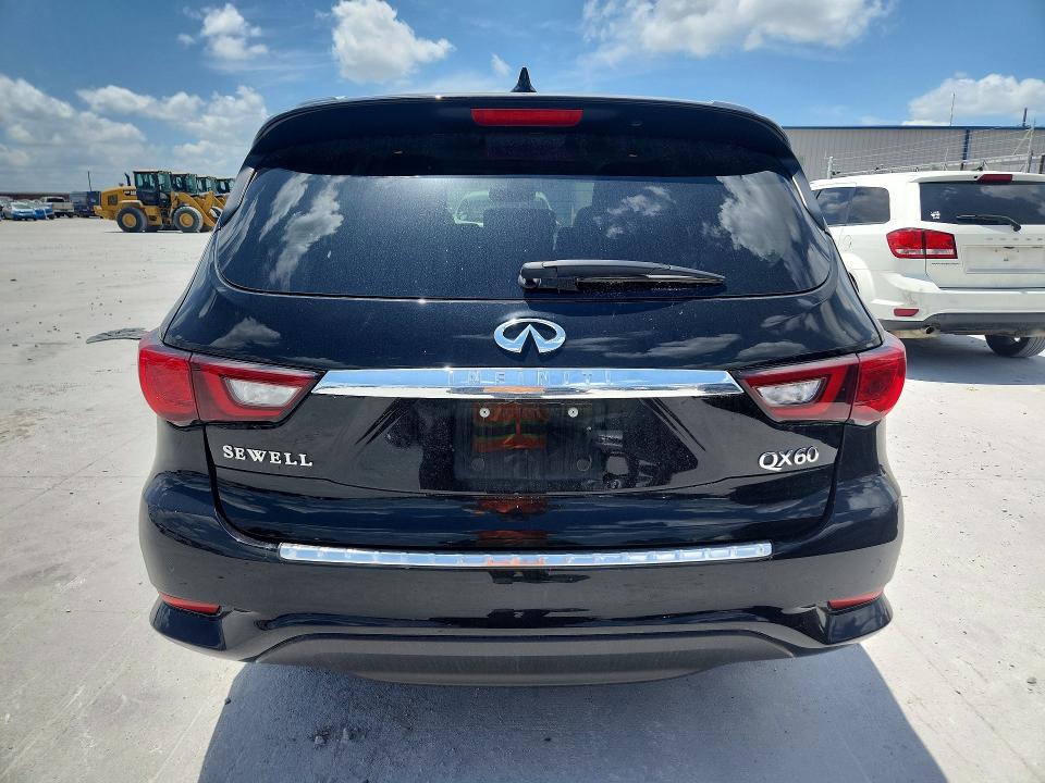 2019 Infiniti Qx60 VIN 5N1DL0MN0KC523868 COPART salvage auction — SIDE, Tx - Salvage Vehicle Title, sold $7,000 on 2026-07-10 (photo 6)