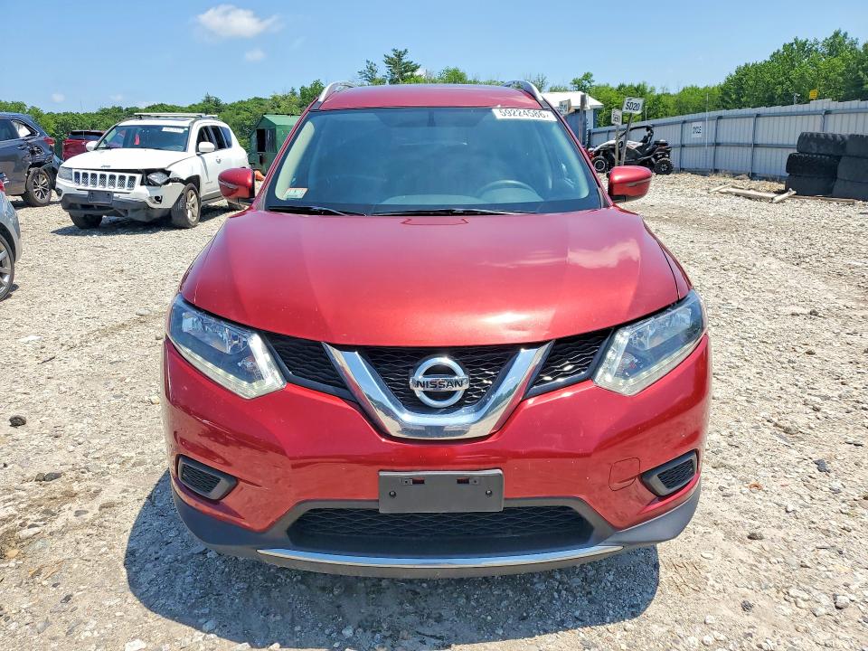 2016 Nissan Rogue VIN JN8AT2MV8GW142380 COPART salvage auction — MECHANICAL, Ma - Certificate Of Title, sold $1,500 on 2026-07-20 (photo 5)