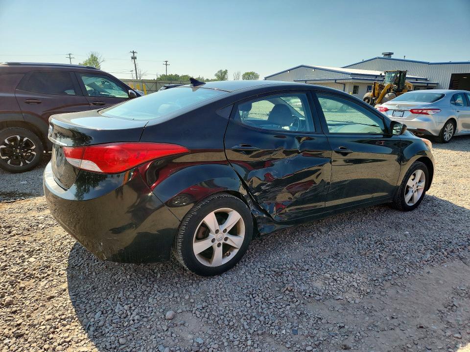 2013 Hyundai Elantra VIN KMHDH4AE6DU903615 COPART salvage auction — SIDE, Ny - Mv-907A Salvage Certificate, sold $500 on 2026-07-20 (photo 3)