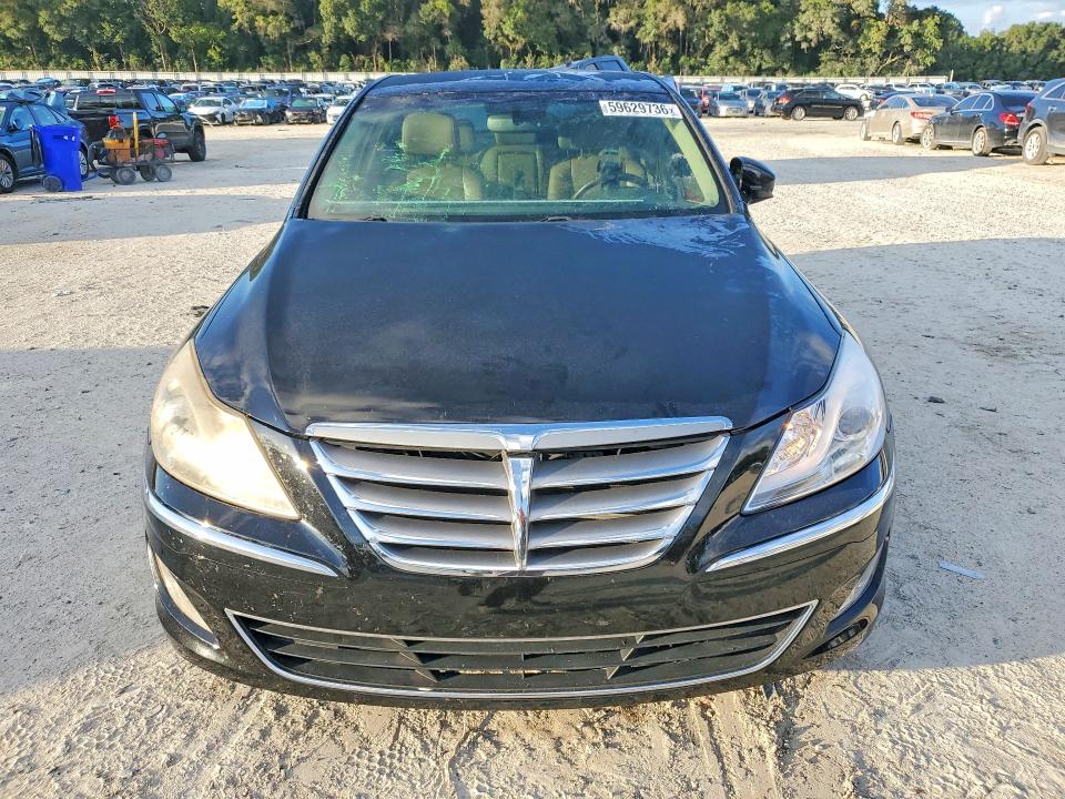 2013 Hyundai Genesis VIN KMHGC4DD5DU246515 COPART salvage auction — REAR END, Fl - Cert Of Title Slvg Rebuildable, sold $375 on 2026-07-21 (photo 5)