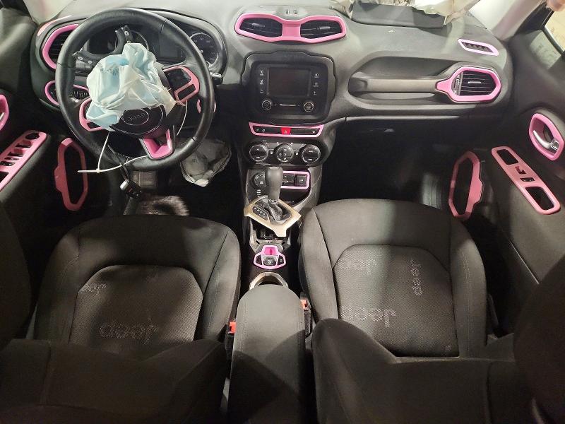 2017 Jeep Renegade VIN ZACCJBBB8HPF59399 COPART salvage auction — FRONT END, Pa - Cert Of Salv-R=Reconstructed, sold $675 on 2026-08-14 (photo 8)