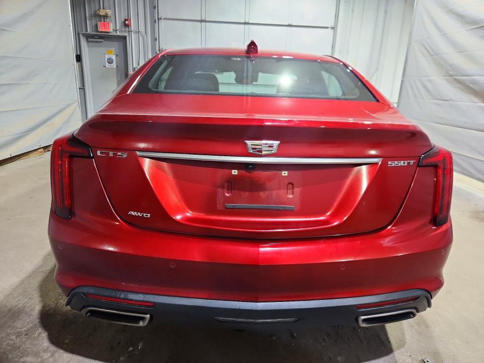 2025 Cadillac Ct5 VIN 1G6DS5RW2S0115415 COPART salvage auction — FRONT END, Nh - Cert Of Title-Salvage, sold $23,300 on 2026-08-27 (photo 6)