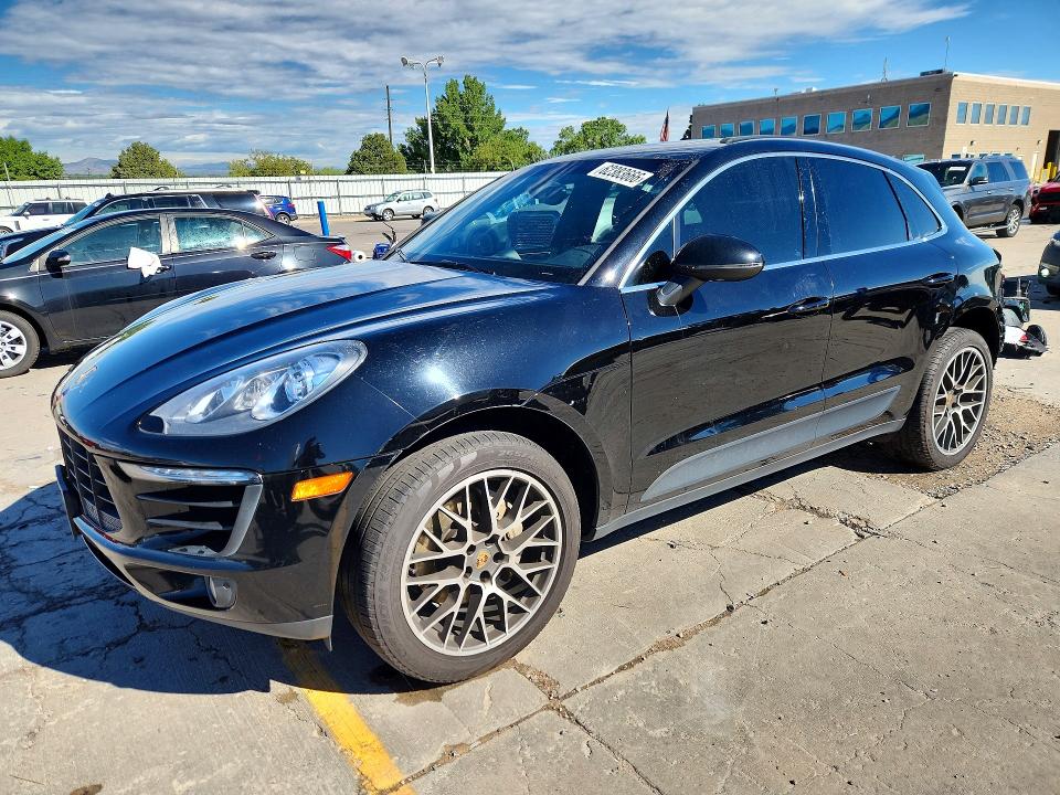 2015 Porsche Macan VIN WP1AB2A58FLB50299 — COPART salvage auction photo