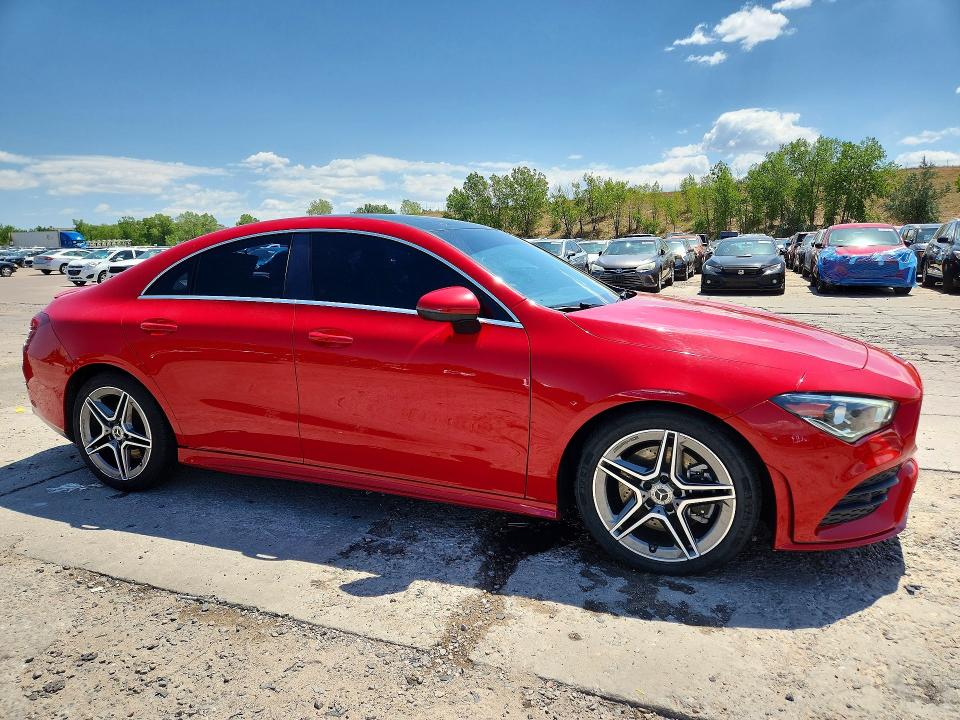 2020 Mercedes-benz Cla-class VIN WDD5J4HB5LN035808 COPART salvage auction — HAIL, CO - CERTIFICATE OF TITLE, sold $8,300 on 2026-09-09 (photo 4)