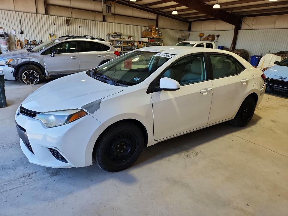 2015 Toyota Corolla VIN 5YFBURHE3FP301247 COPART salvage auction — FRONT END, Wv - Certificate Of Title, sold $2,000 on 2026-07-31 (photo 1)