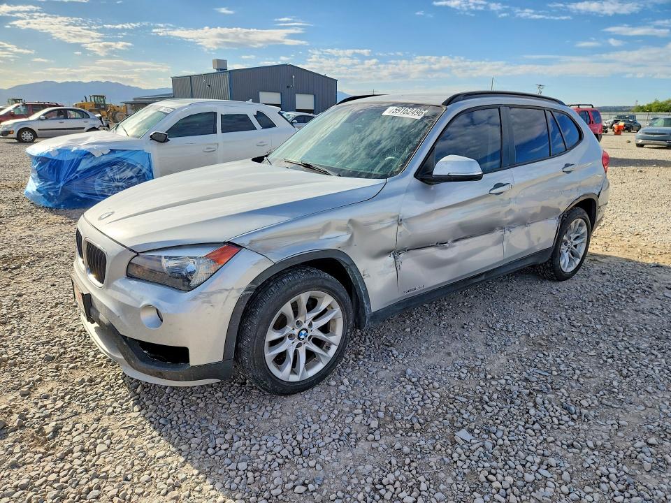 2015 BMW X1 VIN WBAVL1C56FVY39878 COPART salvage auction — SIDE, Ut - Salvage Certificate, sold $350 on 2026-07-17 (photo 1)