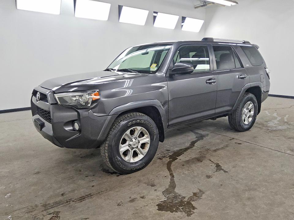 2019 Toyota 4runner VIN JTEBU5JR6K5701120 COPART salvage auction — REAR END, Il - Certificate Of Title, sold $4,150 on 2026-07-28 (photo 1)