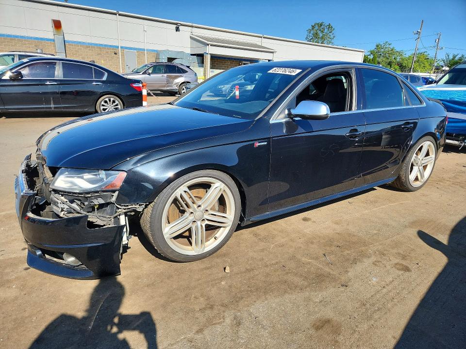 2011 Audi S4 VIN WAUKGAFL4BA158301 COPART salvage auction — FRONT END, Ct - Cert Of Title-Rebuilt Salvage, sold $1,275 on 2026-08-02 (photo 1)