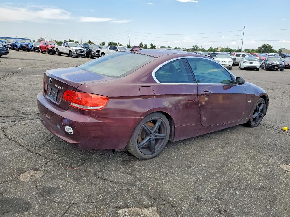 2008 BMW 3 series VIN WBAWC33588PD09941 COPART salvage auction — MINOR DENT/SCRATCHES, CO - DIS/DLR/EXP ONLY CLEAN TITLE, sold $275 on 2026-07-28 (photo 3)