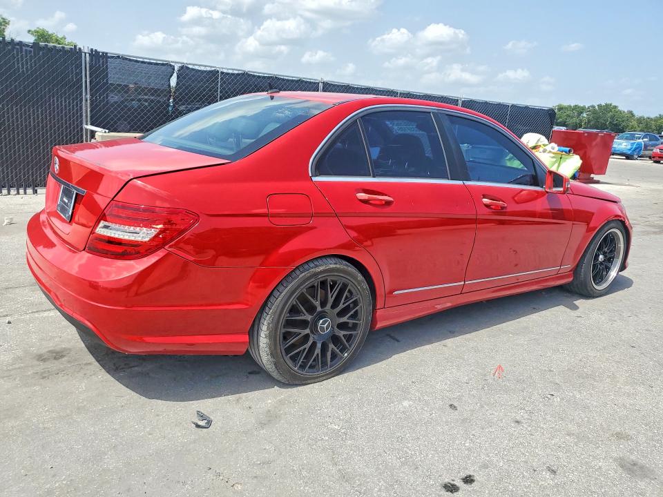 2013 Mercedes-benz VIN WDDGF4HB5DR288776 COPART salvage auction — MINOR DENT/SCRATCHES, Fl - Certificate Of Title, sold $2,700 on 2026-07-27 (photo 3)