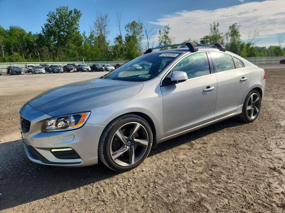 2014 Volvo S60 VIN YV1902FH9E1291674 COPART salvage auction — FRONT END, NY - MV-907A SALVAGE CERTIFICATE, sold $725 on 2026-07-27 (photo 1)