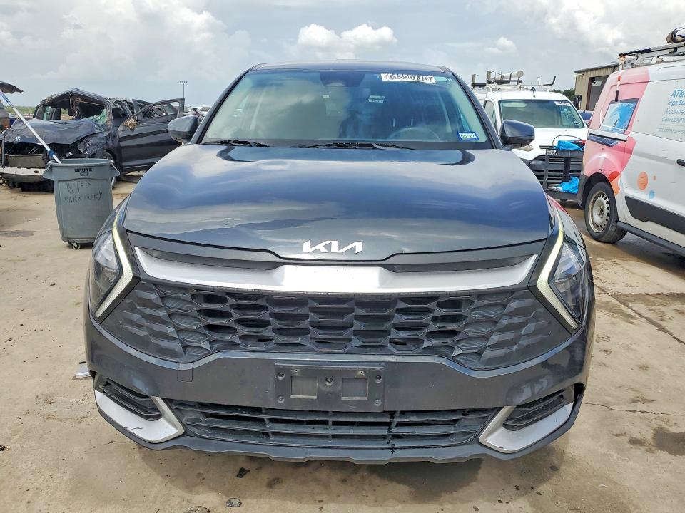 2023 Kia Sportage VIN KNDPU3AF8P7165934 COPART salvage auction — FRONT END, TX - CERTIFICATE OF TITLE, sold $175 on 2026-07-27 (photo 5)