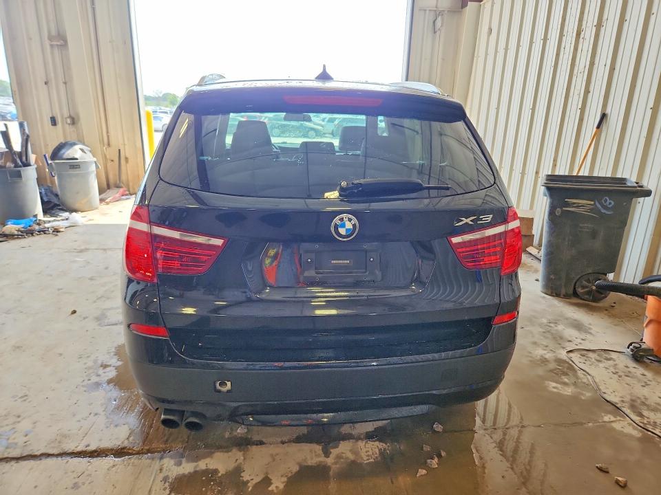 2013 BMW X3 VIN 5UXWX9C52D0A10909 COPART salvage auction — NORMAL WEAR, WI - CERTIFICATE OF TITLE, sold $700 on 2026-07-27 (photo 6)