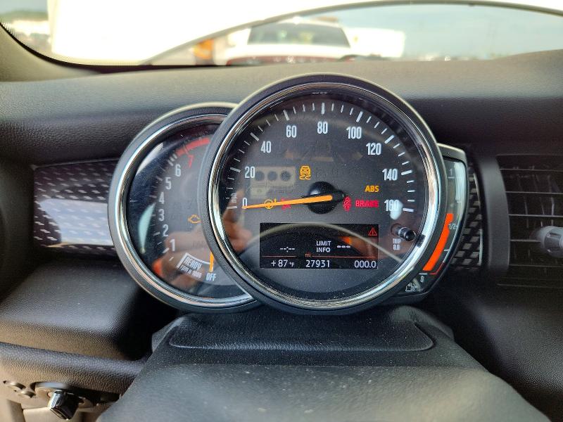2019 Mini Cooper VIN WMWWG9C56K3E40064 COPART salvage auction — WATER/FLOOD, Ok - Cert Of Title-Salvage Flood, sold $1,000 on 2026-07-29 (photo 9)