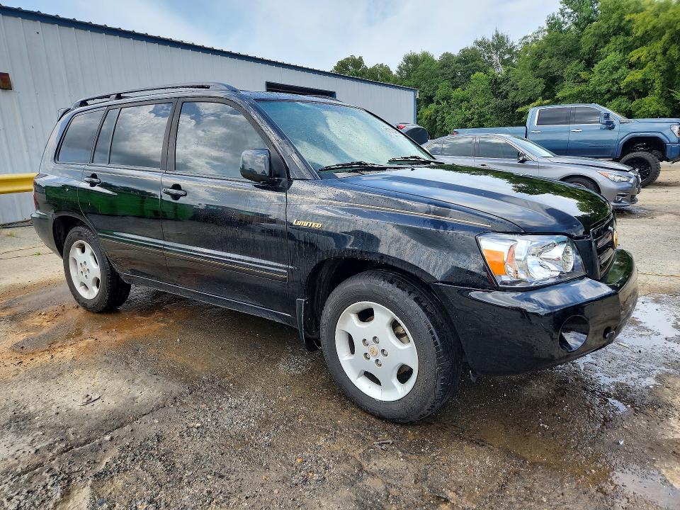 2004 Toyota Highlander VIN JTEDP21A440003775 COPART salvage auction — FRONT END, La - Cert Of Title-Salvage, sold $425 on 2026-07-30 (photo 4)