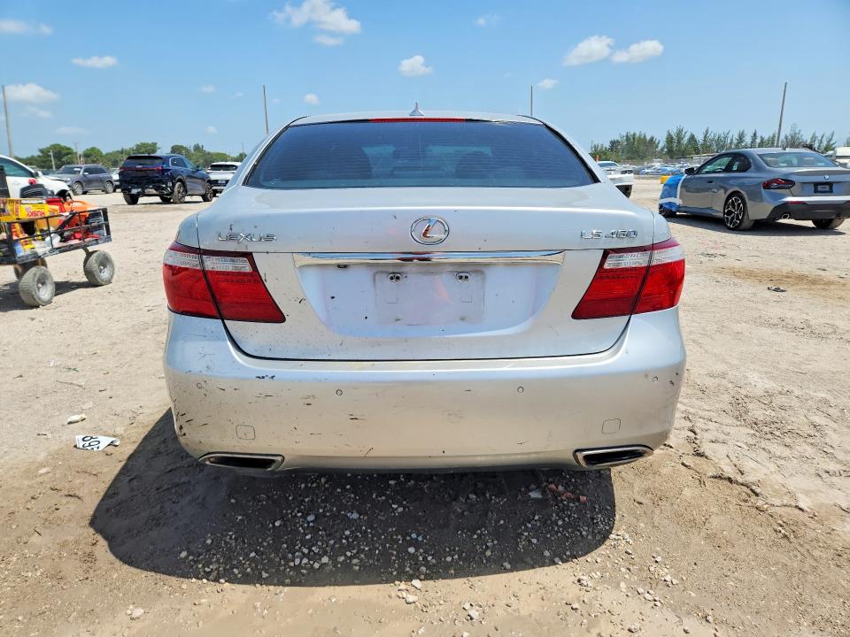 2008 Lexus Ls 460 VIN JTHBL46F485056863 COPART salvage auction — FRONT END, FL - CERTIFICATE OF TITLE, sold $575 on 2026-07-28 (photo 6)