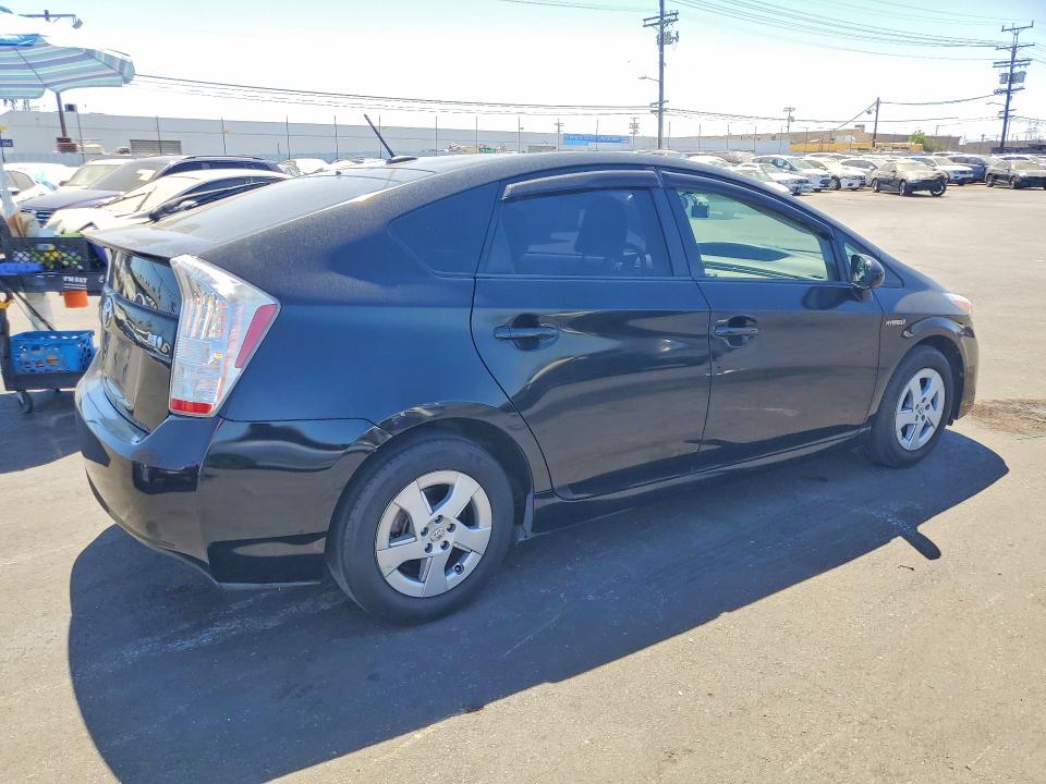 2011 Toyota Prius VIN JTDKN3DU8B1457922 COPART salvage auction — VANDALISM, CA - SALVAGE CERTIFICATE, sold $775 on 2026-07-22 (photo 3)