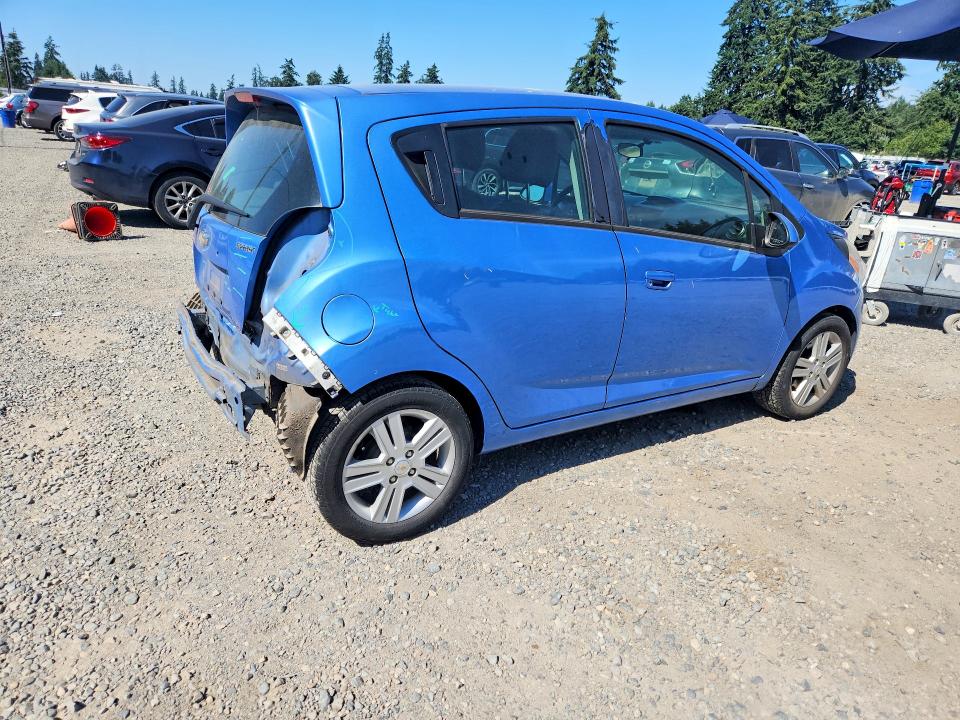 2015 Chevrolet Spark VIN KL8CB6S95FC710744 COPART salvage auction — REAR END, Wa - Bill Of Sale, sold $125 on 2026-07-28 (photo 3)