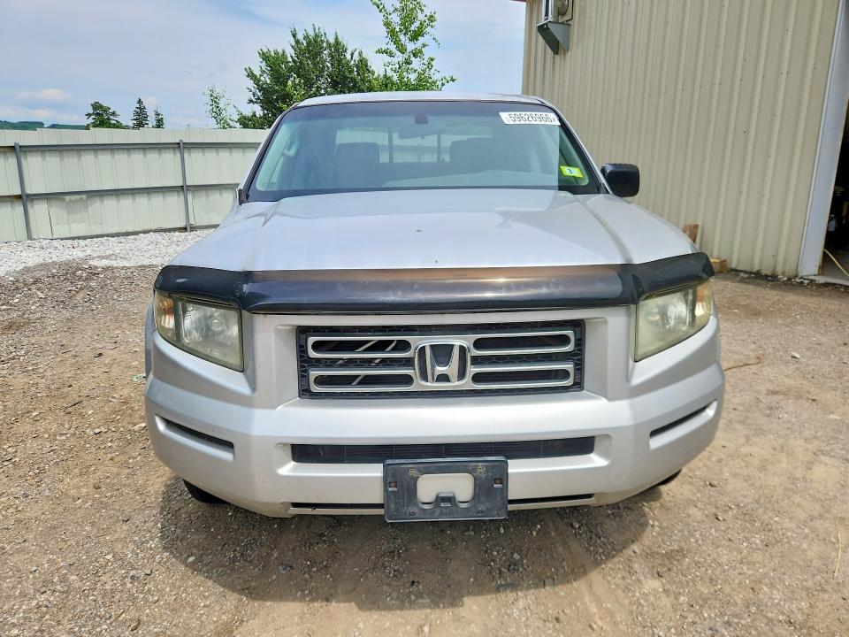 2008 Honda Ridgeline VIN 2HJYK16208H533402 COPART salvage auction — FRONT END, Wv - Salvage Certificate, sold $475 on 2026-07-30 (photo 5)