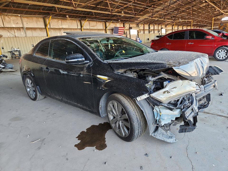 2012 Kia Forte VIN KNAFW6A3XC5529674 COPART salvage auction — FRONT END, Az - Cert Of Title-Restored Salvage, sold $500 on 2026-07-27 (photo 4)