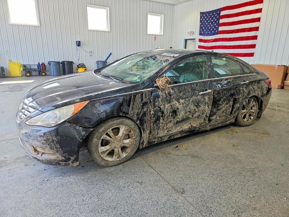 2011 Hyundai Sonata VIN 5NPEC4AB4BH302806 COPART salvage auction — ROLLOVER, OH - CERT OF TITLE-SALVAGE, sold $525 on 2026-07-28 (photo 1)