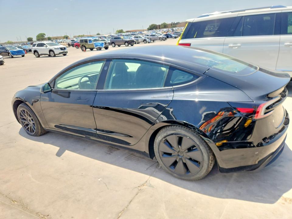 2024 Tesla Model 3 VIN 5YJ3E1EA3RF784615 COPART salvage auction — REAR END, MO - SALVAGE CERTIFICATE OF TITLE (P), sold $10,000 on 2026-07-27 (photo 2)