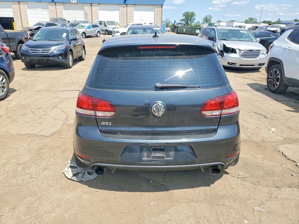 2014 Volkswagen Gti VIN WVWGD7AJ6EW010345 COPART salvage auction — FRONT END, MI - CERTIFICATE OF TITLE, sold $2,650 on 2026-08-07 (photo 6)