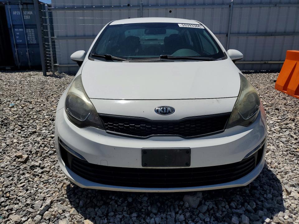 2016 Kia Rio VIN KNADM4A33G6654680 COPART salvage auction — MECHANICAL, Ca - Certificate Of Title, sold $275 on 2026-07-08 (photo 5)