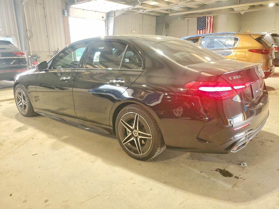 2024 Mercedes-benz C-klasse VIN W1KAF4HB5RR182521 COPART salvage auction — FRONT END, Pa - Certificate Of Salvage, sold $19,100 on 2026-08-19 (photo 2)