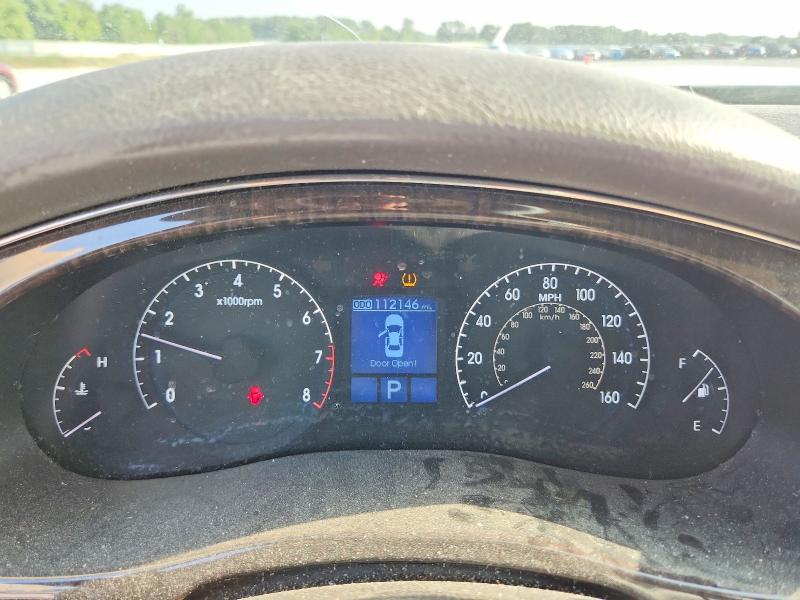 2011 Hyundai Genesis VIN KMHGC4DE4BU141180 COPART salvage auction — FRONT END, MI - CERTIFICATE OF TITLE, sold $275 on 2026-07-23 (photo 9)