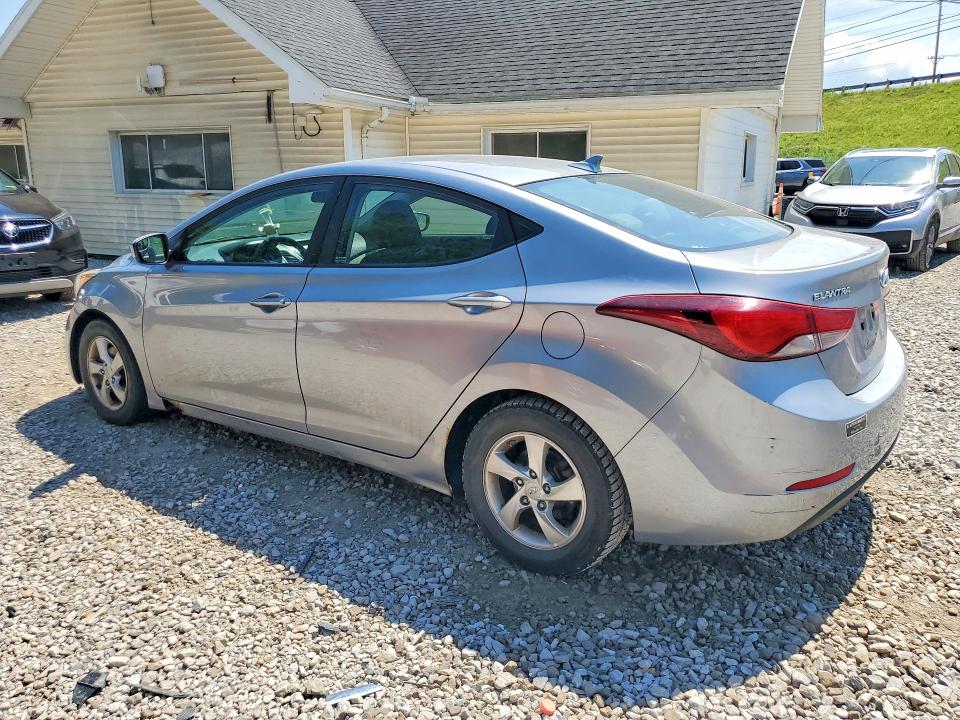 2015 Hyundai Elantra VIN 5NPDH4AE8FH586793 COPART salvage auction — MECHANICAL, Salvage Title, sold $325 on 2026-07-29 (photo 2)