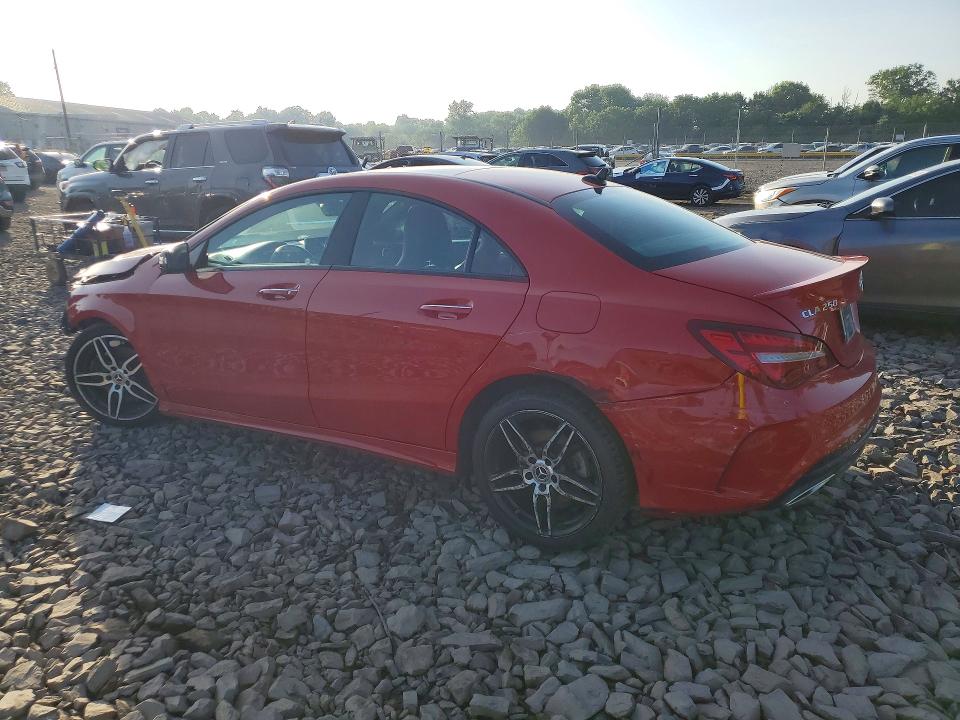2019 Mercedes-benz Cla-klasse VIN WDDSJ4GB7KN712361 COPART salvage auction — FRONT END, Pa - Cert Of Salv-R=Reconstructed, sold $800 on 2026-07-22 (photo 2)