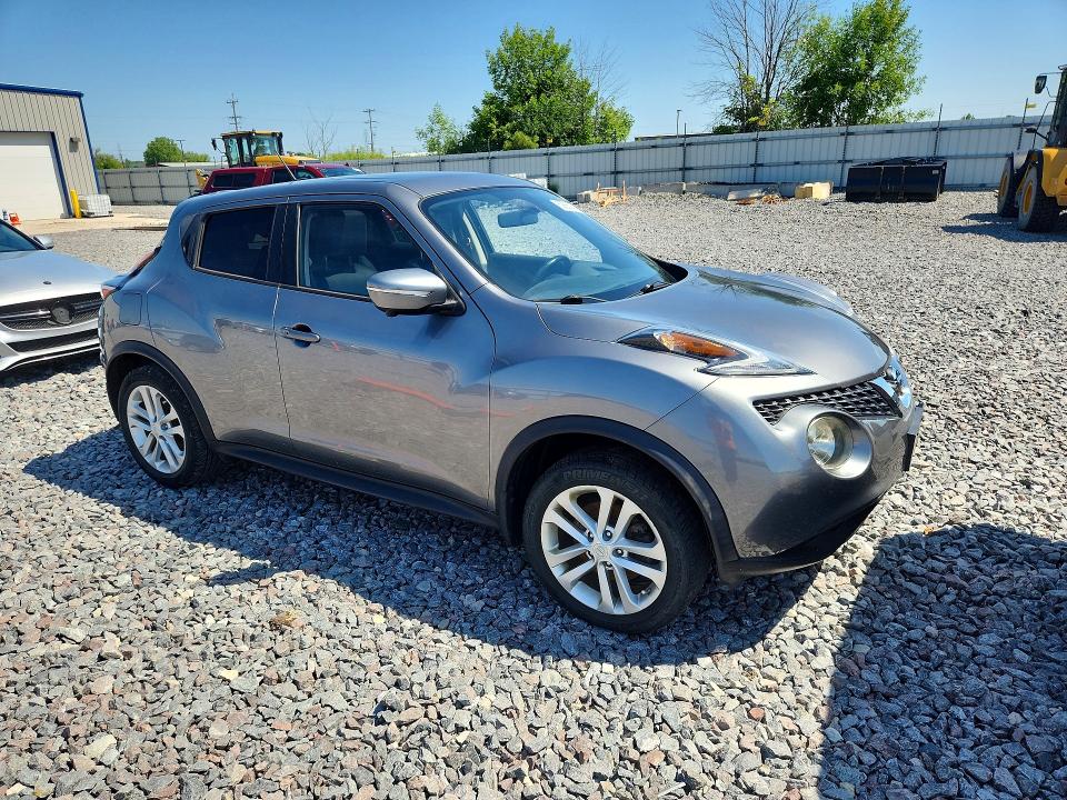 2016 Nissan Juke VIN JN8AF5MV3GT656325 COPART salvage auction — WATER/FLOOD, Wi - Certificate Of Title, sold $675 on 2026-07-20 (photo 4)