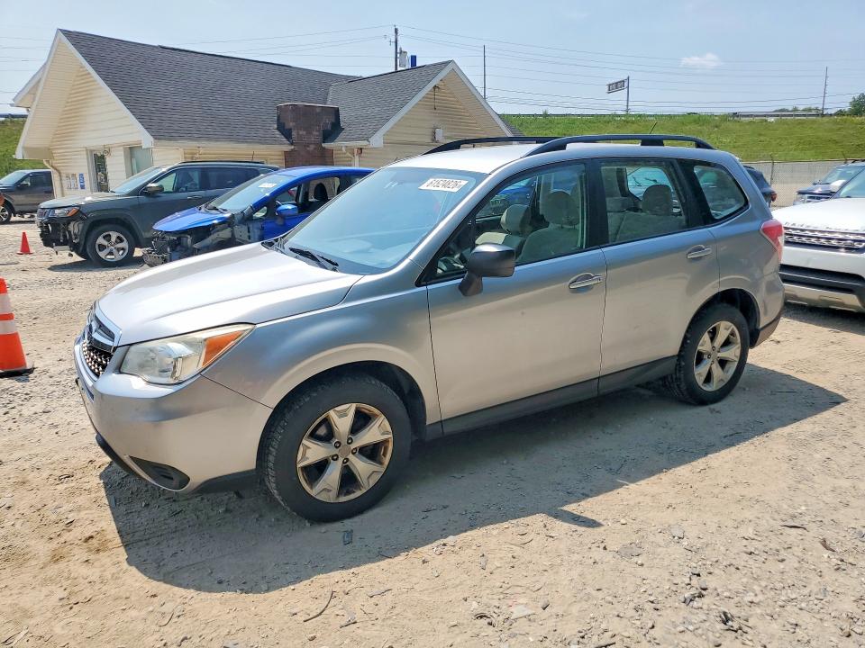2015 Subaru Forester VIN JF2SJABC8FH555552 COPART salvage auction — MINOR DENT/SCRATCHES, Oh - Certificate Of Title, sold $350 on 2026-07-29 (photo 1)