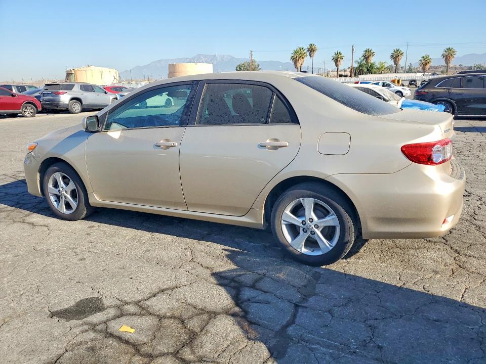 2012 Toyota Corolla VIN 5YFBU4EE2CP030278 COPART salvage auction — FRONT END, CA - SALVAGE CERTIFICATE, sold $1,100 on 2026-07-27 (photo 2)