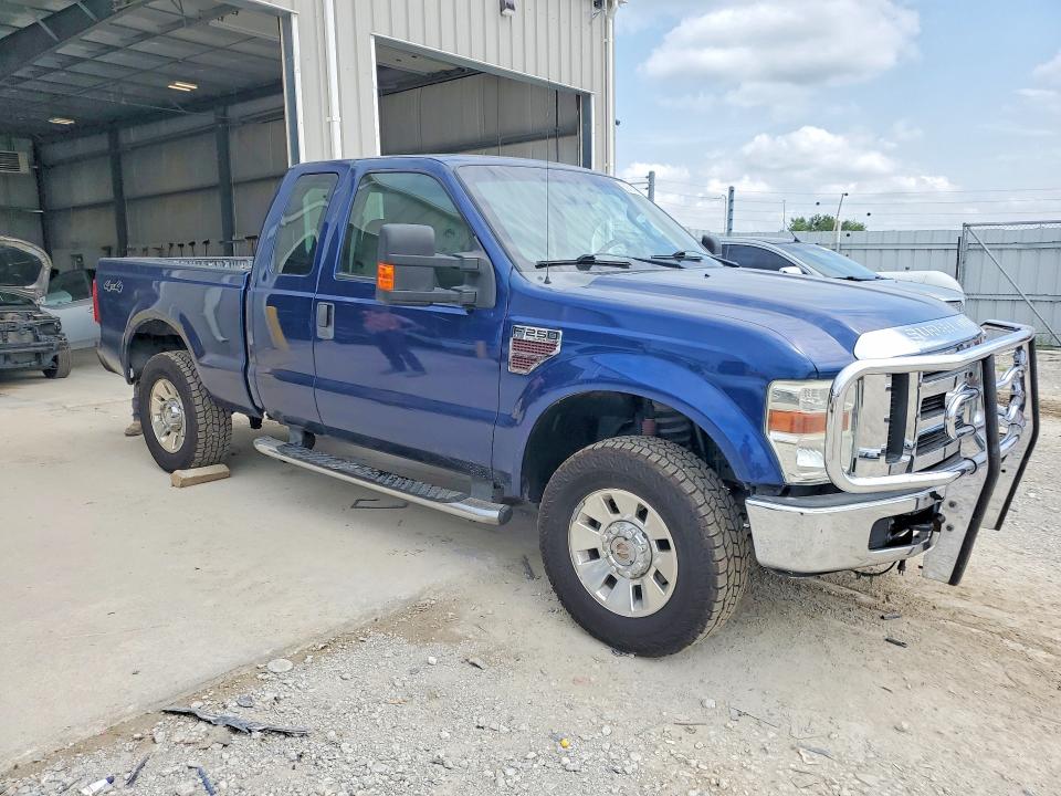 2008 Ford F-250 super duty VIN 1FTSX21R68EB89376 COPART salvage auction — REAR END, NE - CERTIFICATE OF TITLE, sold $2,250 on 2026-07-31 (photo 4)